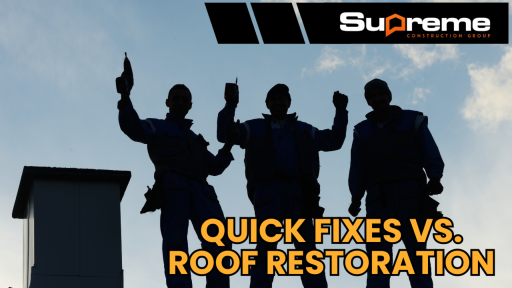 Quick Fixes vs. Roof Restoration The Shocking Truth!